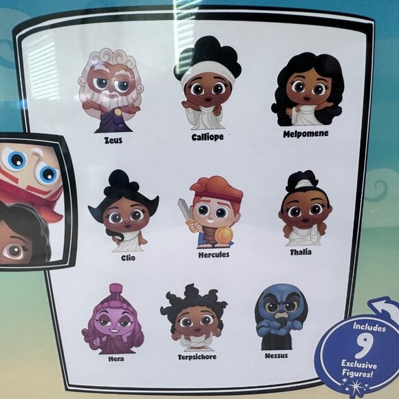 Disney Doorables HERCULES Collection Peek 9 Exclusive Figures NEW IN SEALED BOX - Picture 3 of 6